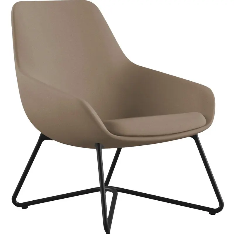 9 to 5 Seating W-shaped Base Lilly Lounge Chair [SKU - NTF9111LGBFLA]EA