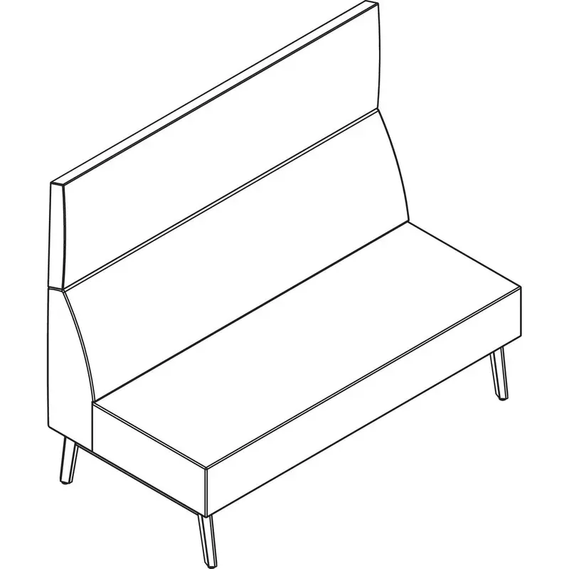 Arold Hip Hop Collection High Back Straight Chair [SKU - AROHC60HW20W5N]EA