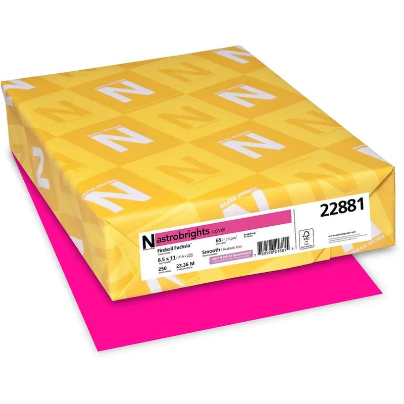 Astrobrights Colored Cardstock [SKU - WAU22881]PK