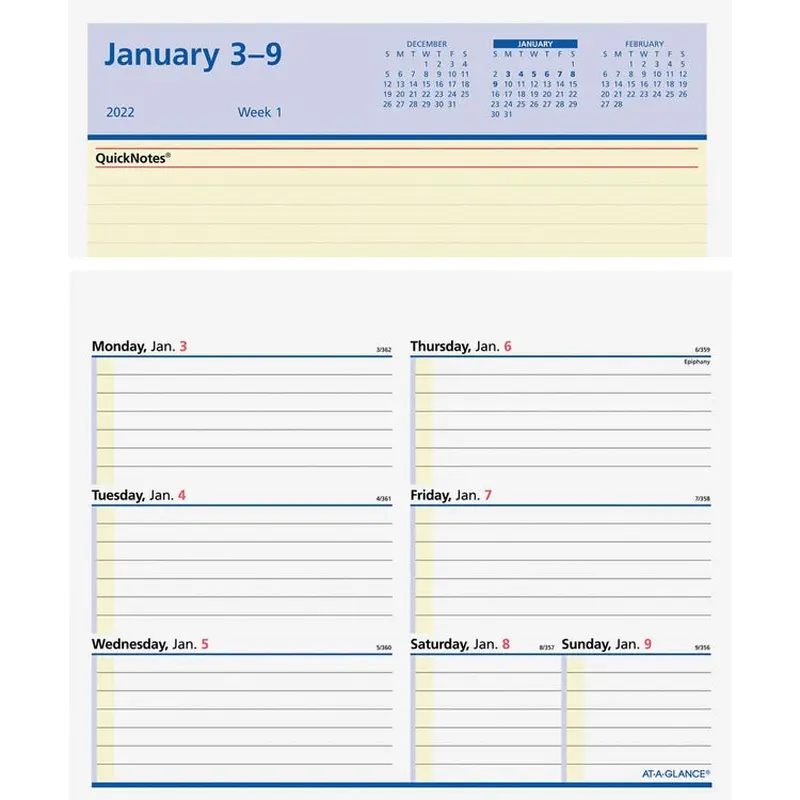 At-A-Glance Flip-A-Week Desk Calendar Refill [SKU - AAGSW70650]EA