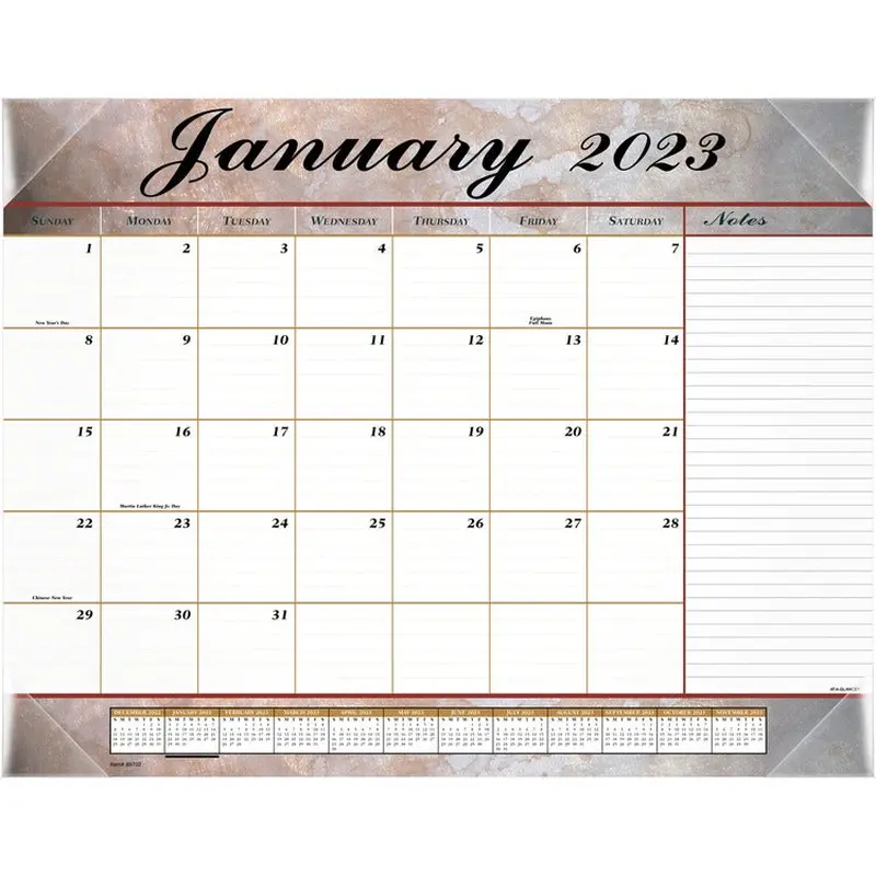 At-A-Glance Monthly Desk Pad [SKU - AAG89702]EA