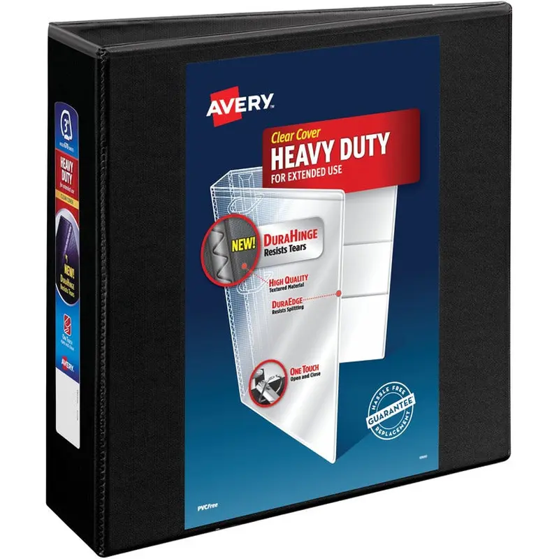 Avery Heavy-Duty View Black 3" Binder (79693) [SKU - AVE79693]EA