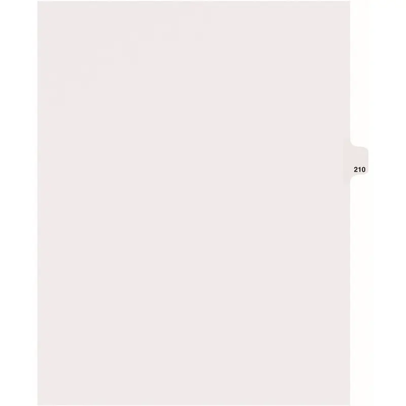 Avery Side Tab Individual Legal Dividers [SKU - AVE82426]PK