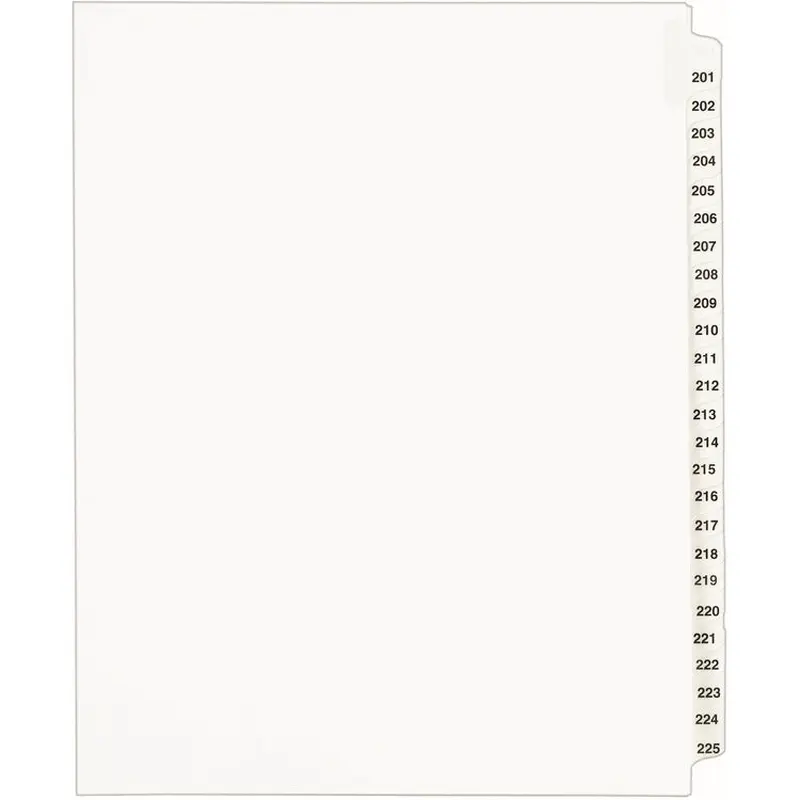 Avery Standard Collated Legal Dividers [SKU - AVE01338]ST