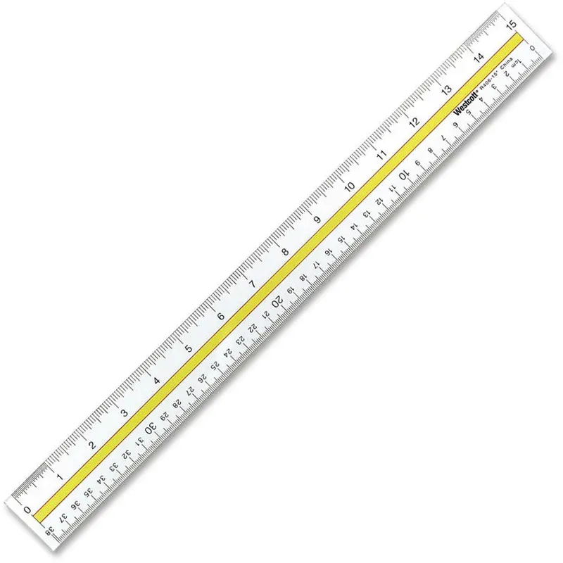 Westcott Clear Document Rulers [SKU - ACM10580]EA