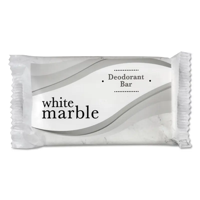 Amenities Deodorant Soap, Pleasant Scent, # 1 1/2 Individually Wrapped Bar, 500/Carton
