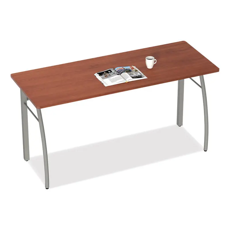 Trento Line Rectangular Desk, 59.13  x 23.63  x 29.5 , Cherry