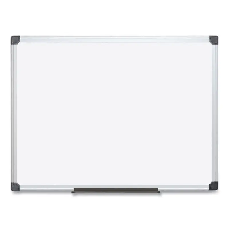 Value Lacquered Steel Magnetic Dry Erase Board, 18 x 24, White Surface, Silver Aluminum Frame