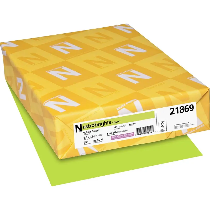 Astrobrights Laser, Inkjet Printable Multipurpose Card