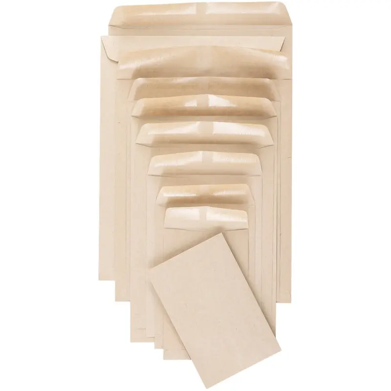 Supremex Recycled Kraft Envelope - #12 - 12" Width x 16" Length - 24 lb - Natural - Kraft - 250 / Box