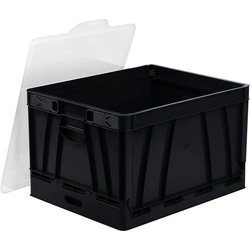 Storex Hanging File Collapsible Storage Crate