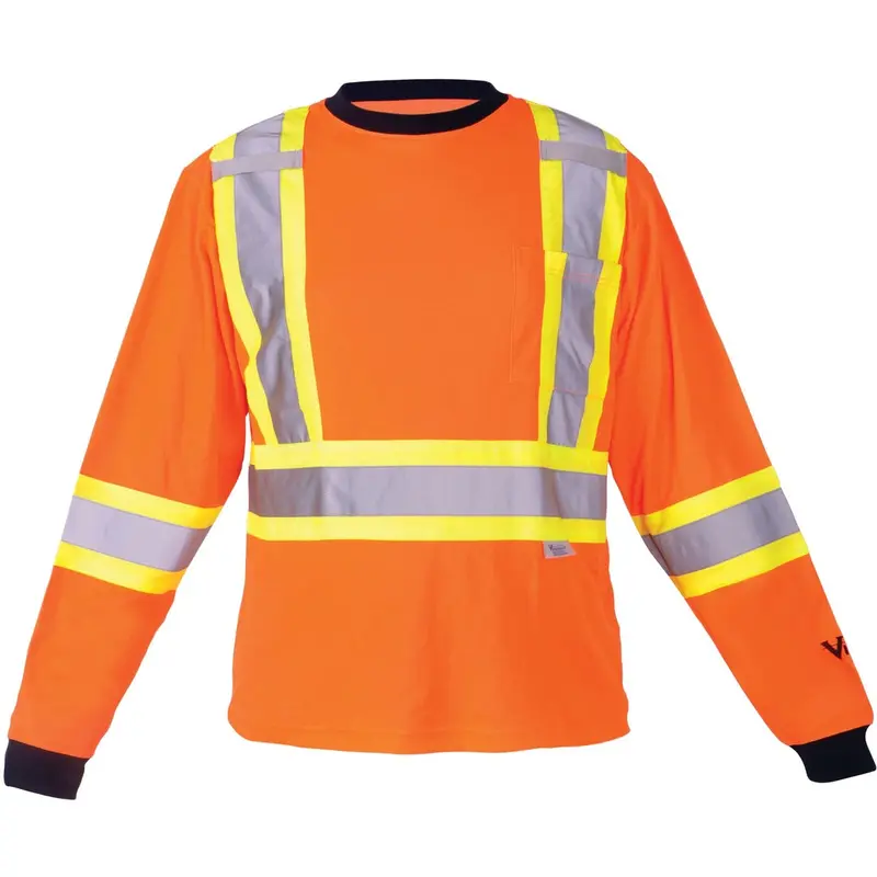 Viking Safety Cotton Lined Long Sleeve Shirt - 3 SizesMedium - VIK6015OM