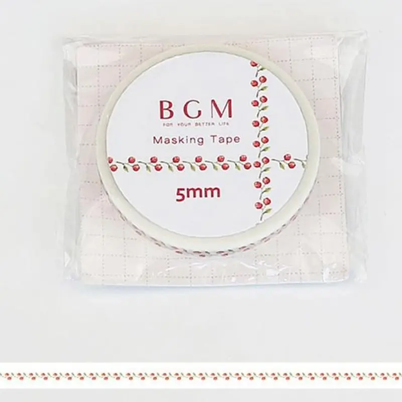 BGM Masking Tape Cherry