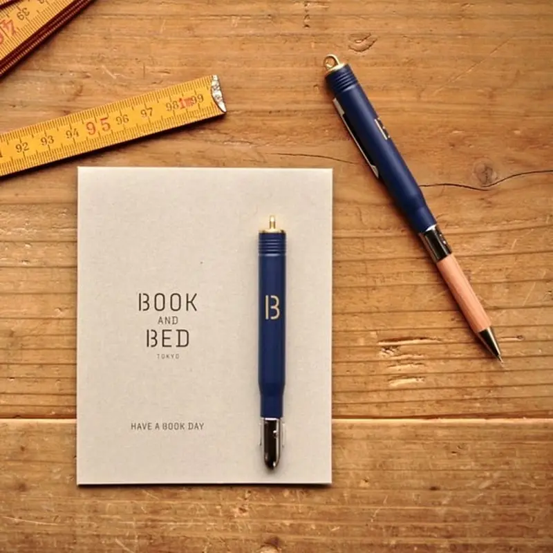 Traveler's Factory X Book And Bed Brass Ballpoint Pen