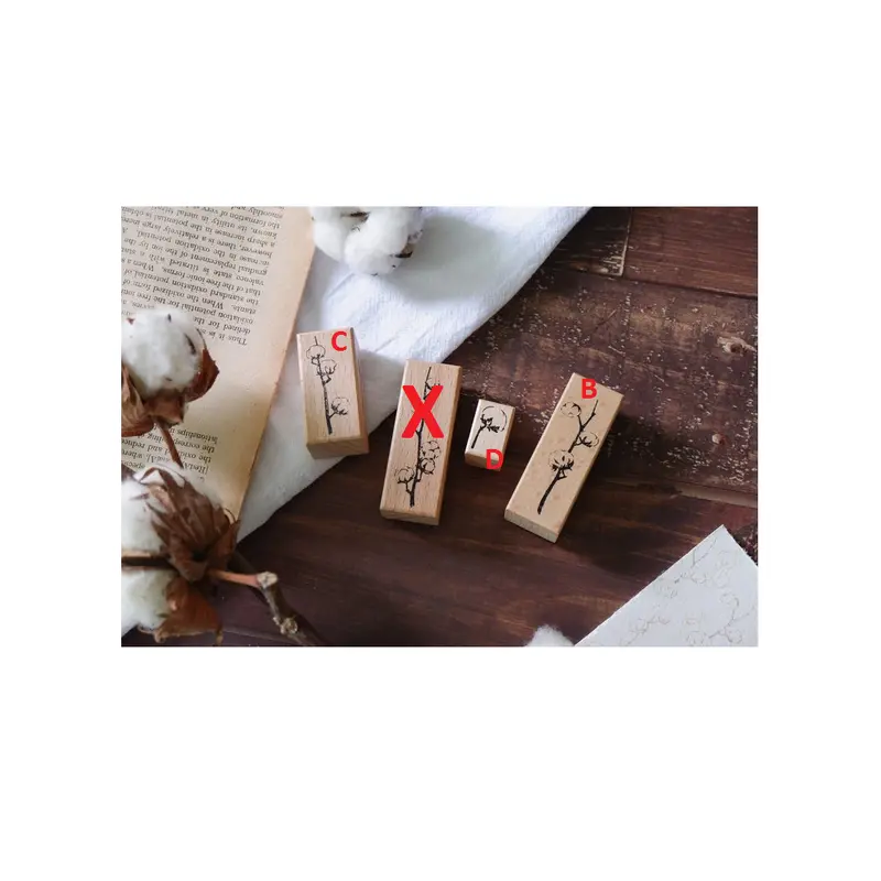 WLEKD Stationery Stamp CottonsB