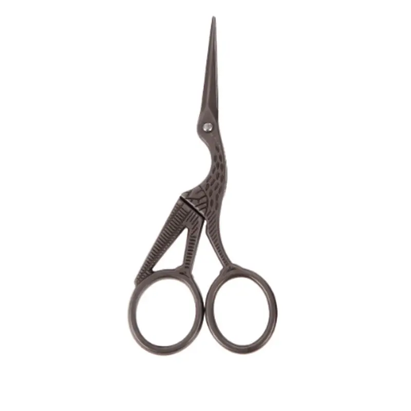 Vintage Retro Scissors Stork 12cmBrown