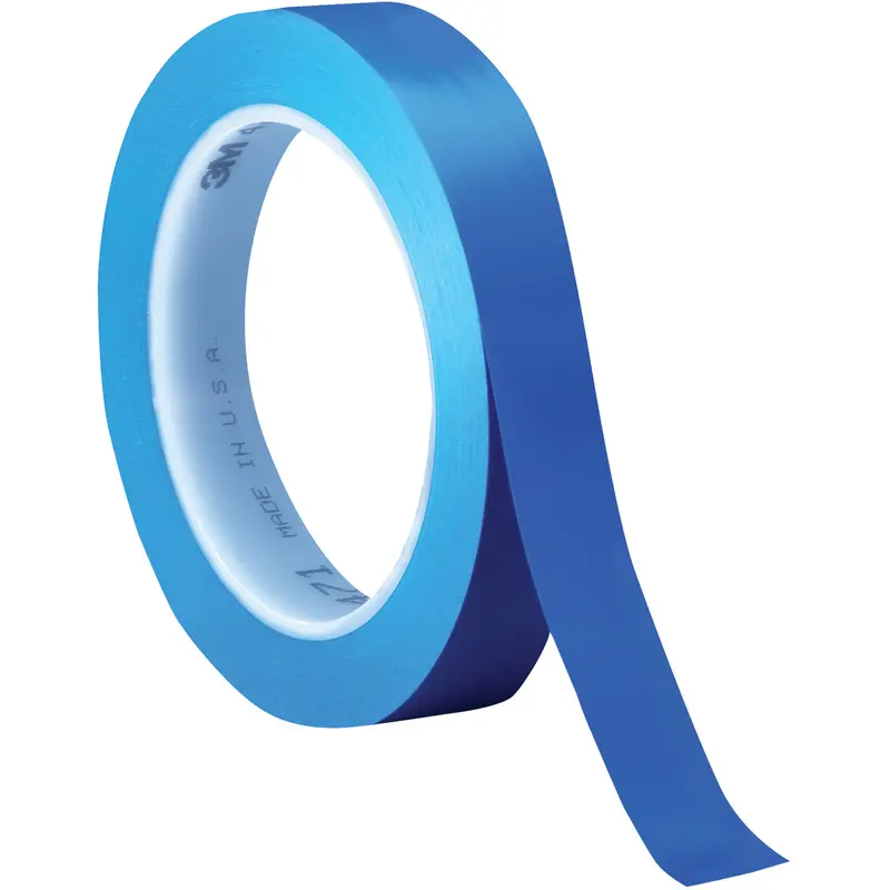 1/2" x 36 yds. Blue 3M 471 Vinyl Tape 3/Case