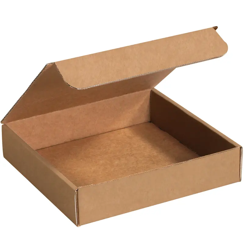 10 x 10 x 2 Brown Corrugated Literature Mailers  50/Bundle