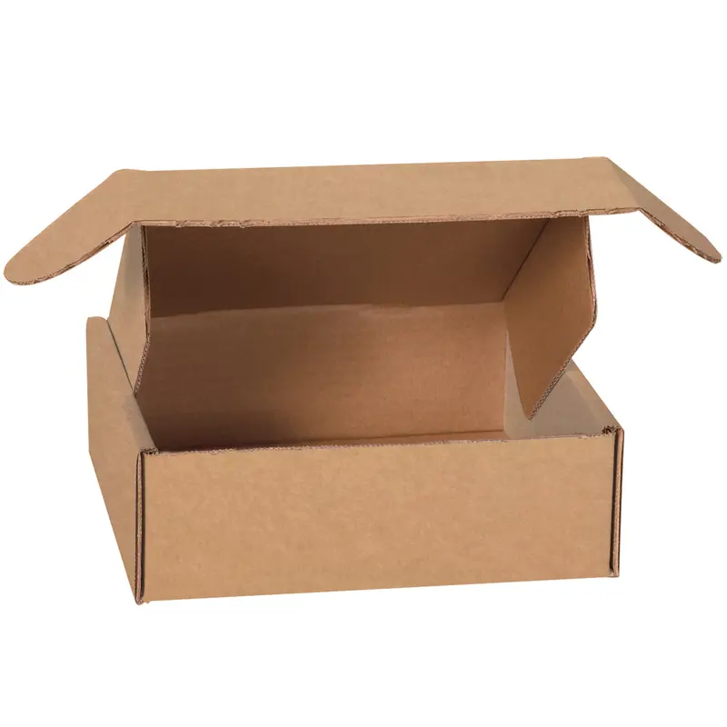 10 x 10 x 5 Brown Corrugated Deluxe Literature Mailers 50/Bundle
