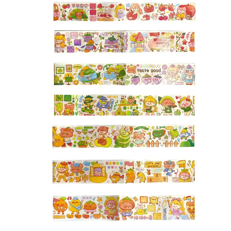 Zoe 228cm - 300cm Washi SamplerFruit Garden 228cm