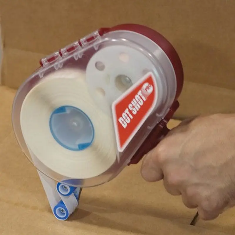 1/2" - Dot Shot - Medium Tack Glue Dots - Low Profile 1500/Case