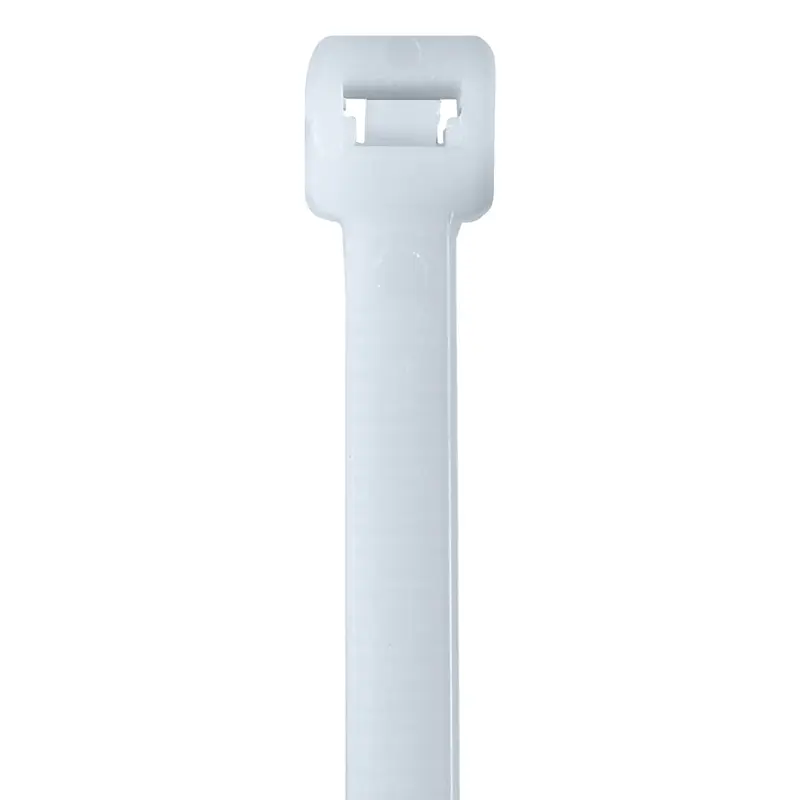 11" (120 lb Tensile) Clear Nylon Cable Ties 100/Case