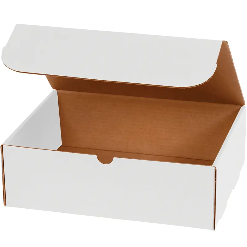 11 x 10 x 4 White Literature Mailers  50/Bundle