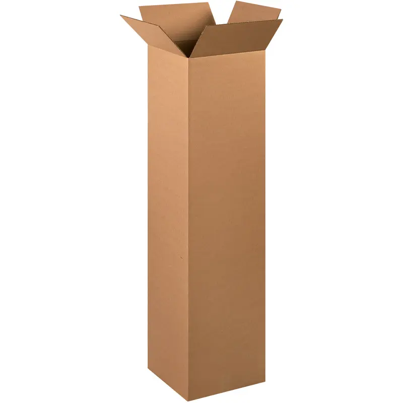 12 x 12 x 48 Tall Packing Boxes 15/Bundle