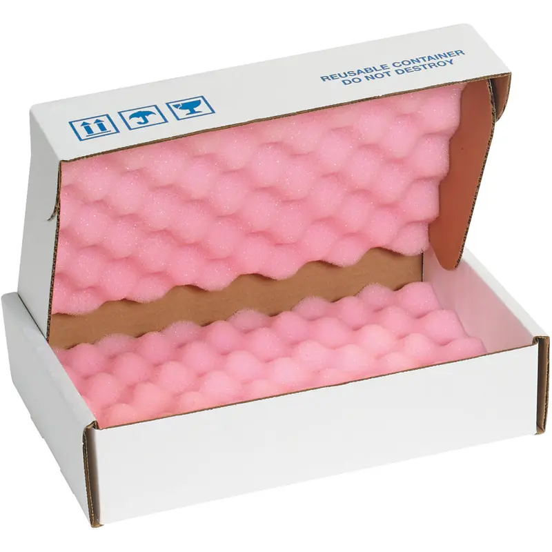 12 x 12 x 2 3/4 Anti-Static Foam Shippers  24/Case