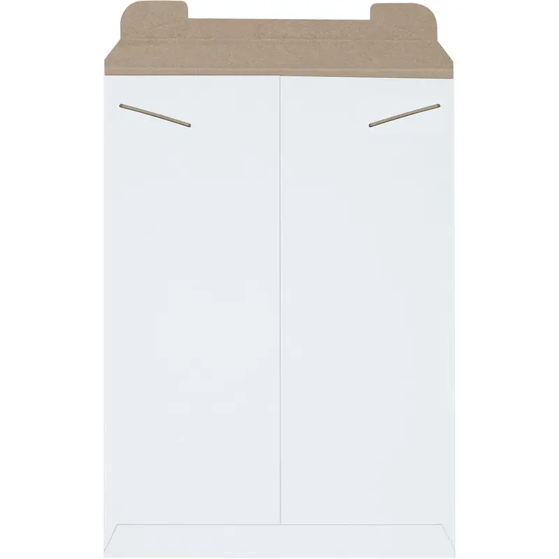13 x 18 White Rigid Mailer 100/Case
