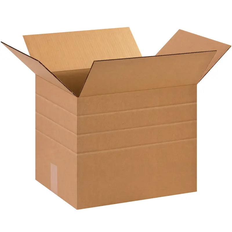 15 x 12 x 12 Multi Depth Corrugated Boxes 25/Bundle