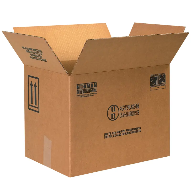 16 3/8 x 11 3/8 x 12 3/8 4 - 1 Gallon F-Style Paint Can Boxes 10/Bundle
