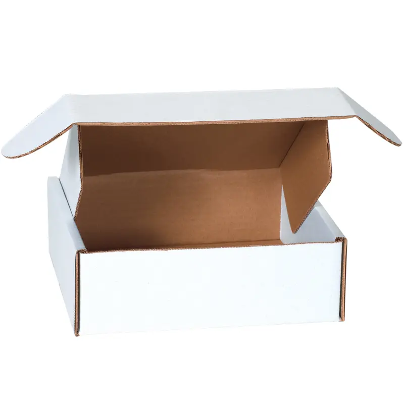 16 x 12 x 4 White Deluxe Literature Mailers  50/Bundle