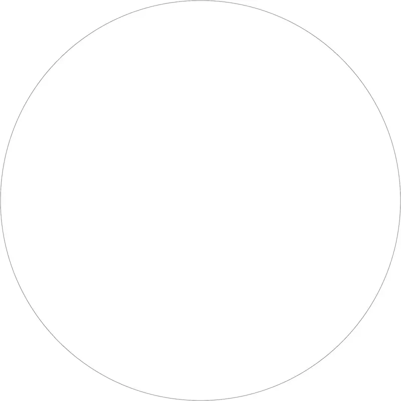 2" Circle - White Removable Labels 500/Roll