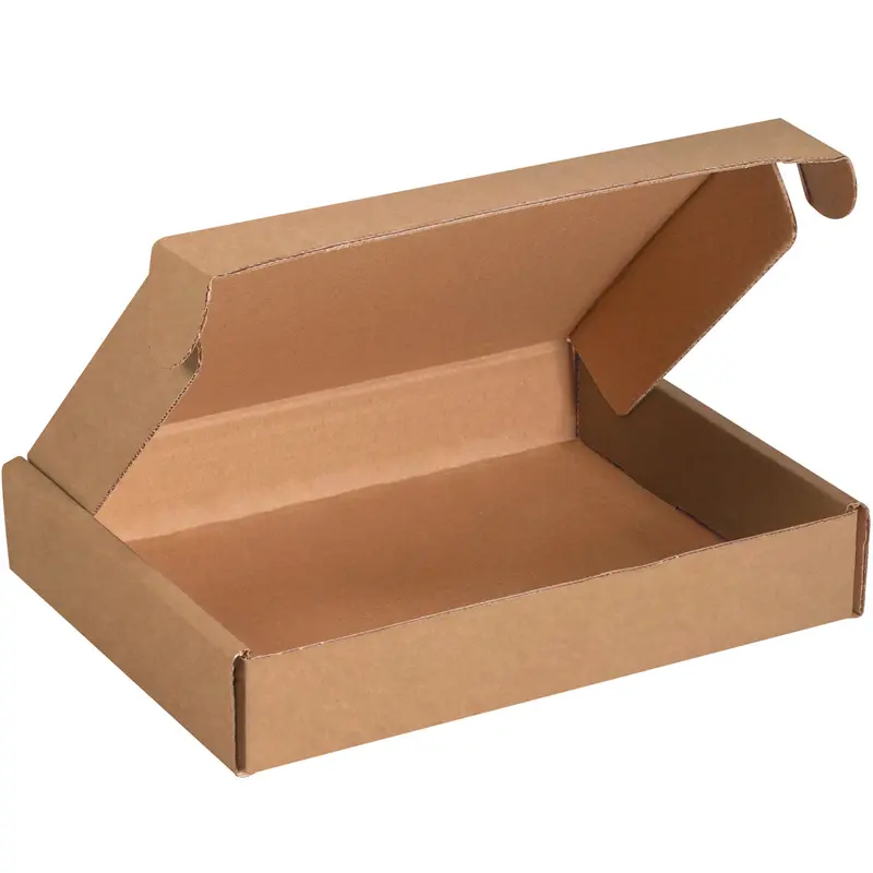 20 x 16 x 2 1/2 Brown Corrugated Deluxe Literature Mailers  25/Bundle