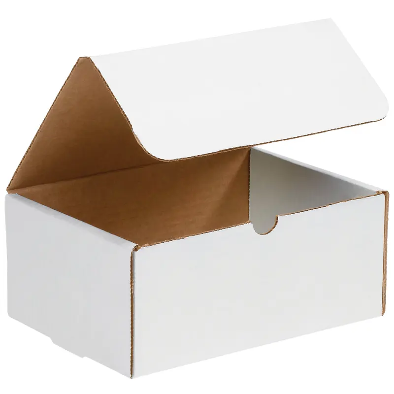 8 x 7 x 4 White Literature Mailers  50/Bundle