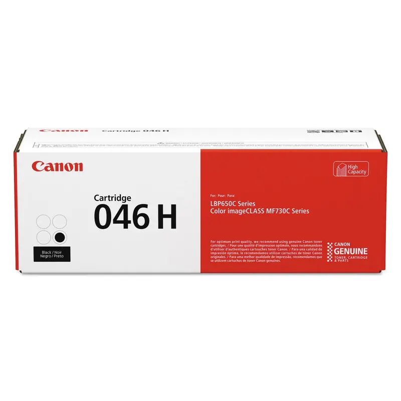 1254C001 (046) High-Yield Toner, 6,300 Page-Yield, Black