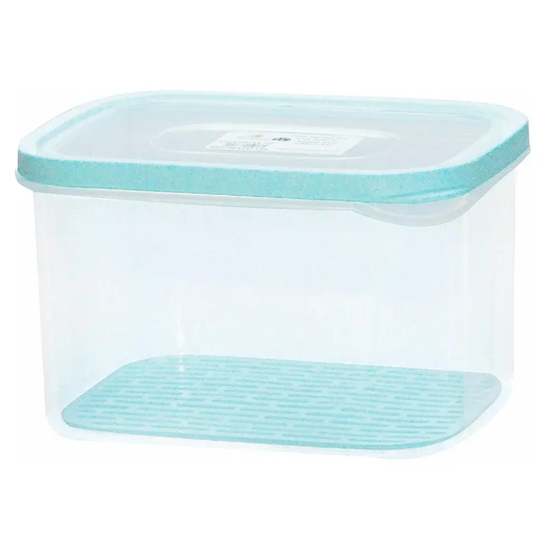 Beehome Cheese Storage Box With Strainer 1.6LLight blue