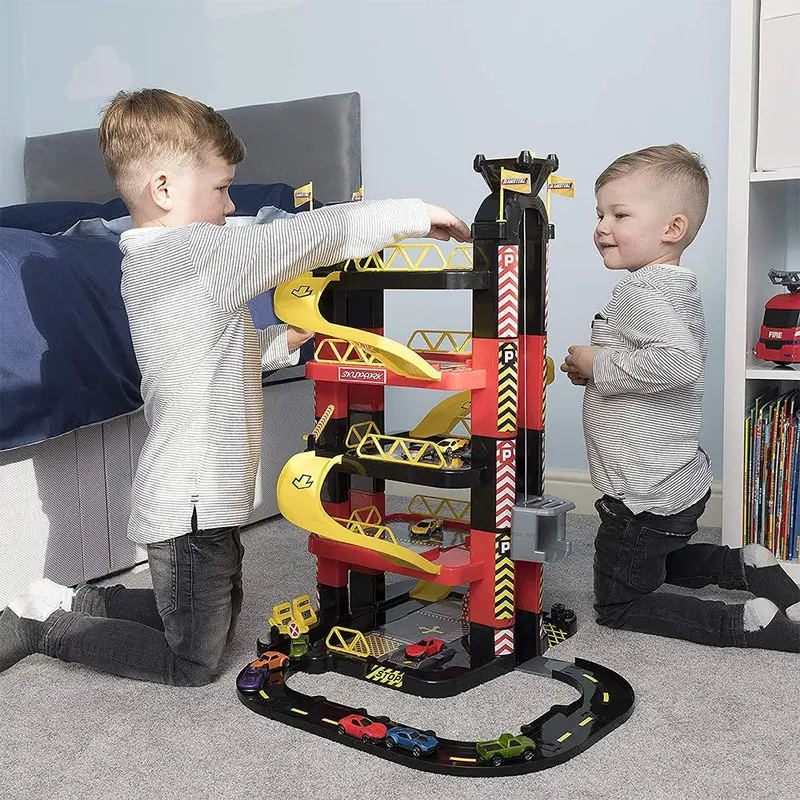Teamsterz 5 Level Tower Garage 15 Cars
