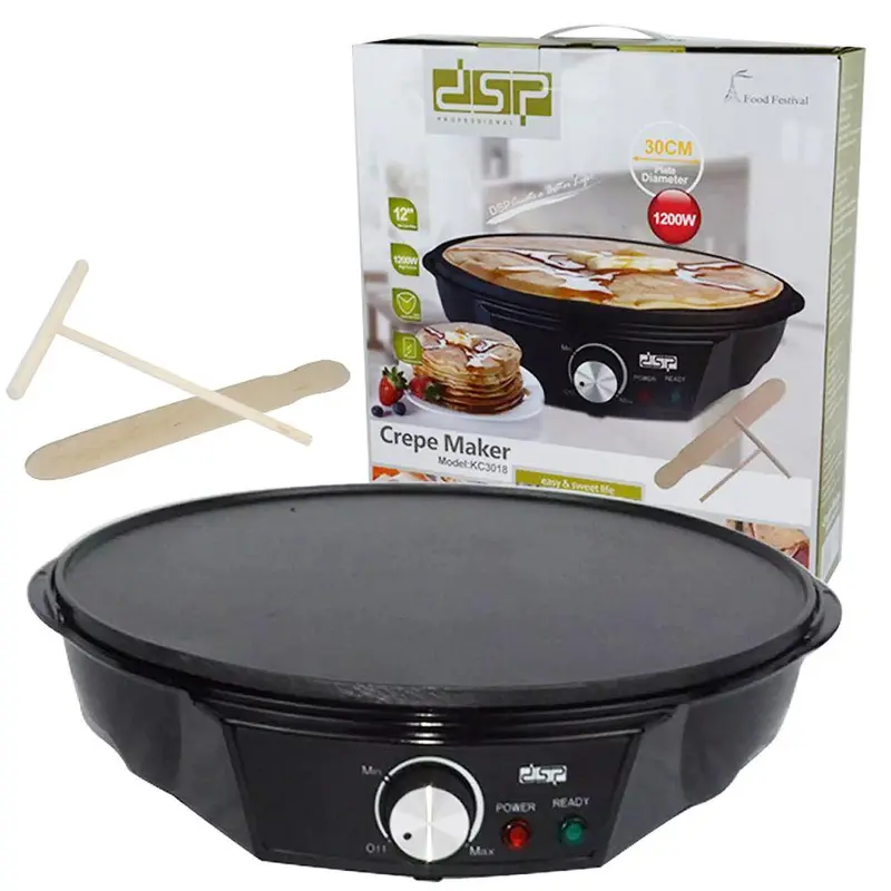 (Net) DSP, Crepe Maker Pancake Machine KC3018