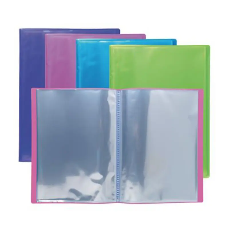 (NET) Faber Castell A4 soft cover display book, 30pktsred