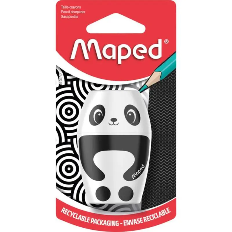 (NET) Maped Sharpener 1 Hole Shakky Design / 40148Panda