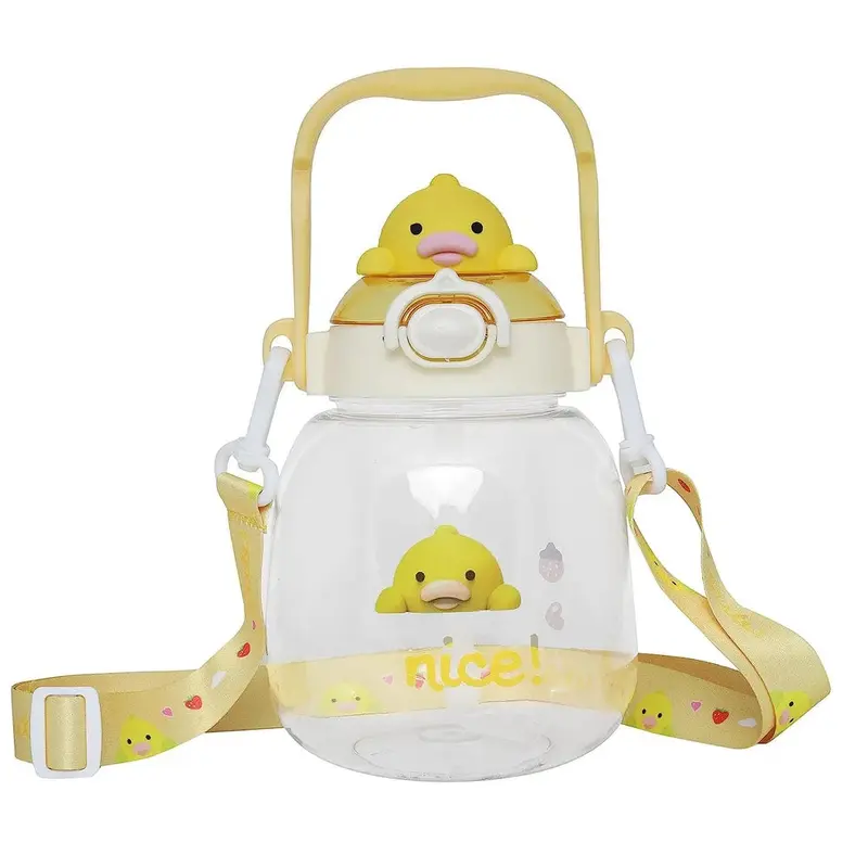(Net) Plastic Water Bottle 1300 mlYellow