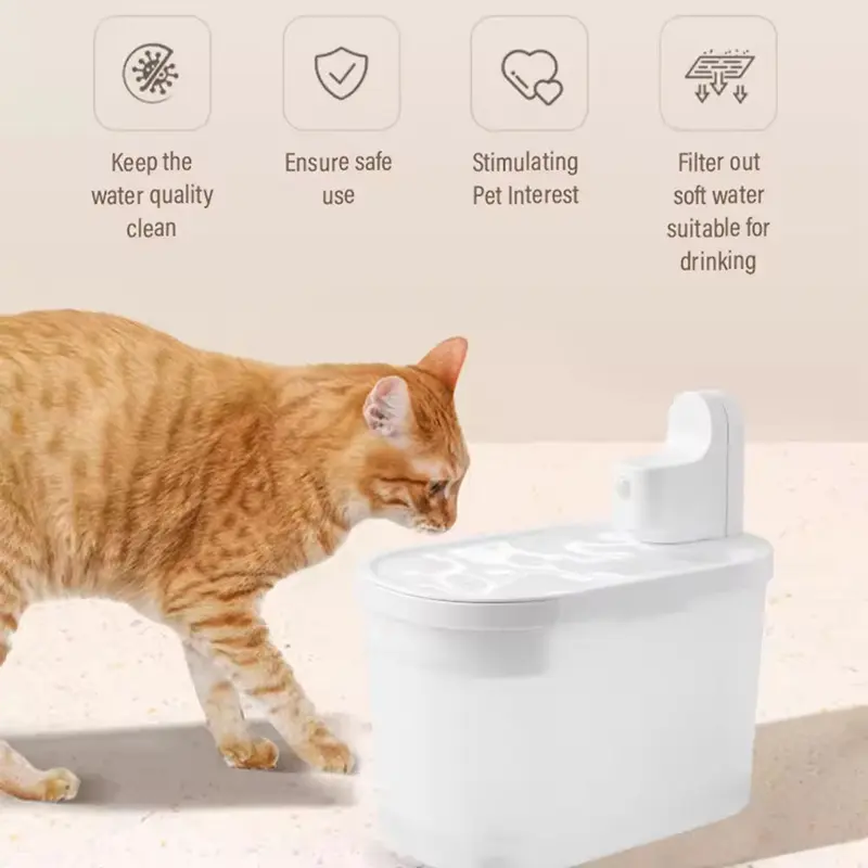 (Net) Water Dispenser For PetsWhite