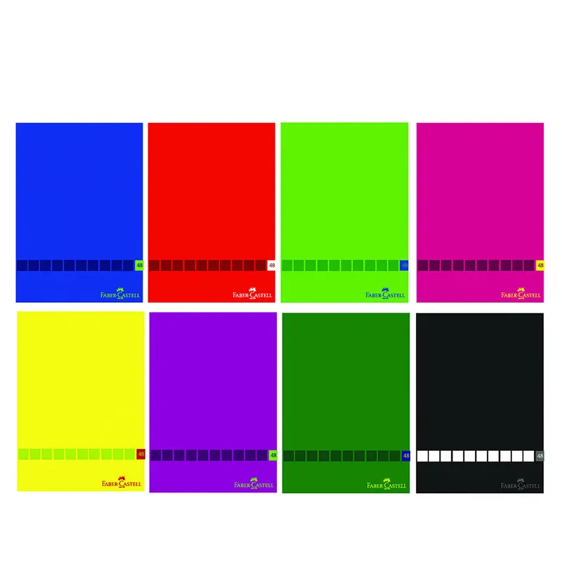 (NET)Faber-Castell Univ. Book  A4 Spiral 192sh  70g Lined Engl.