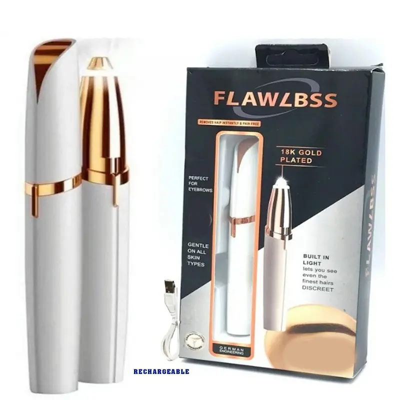 **(Net)** Flawlbss Chargeable Eyebrow hair removable / KC-39