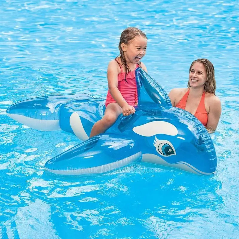 (NET)Intex, Whale Ride-On Baby Float - 58523