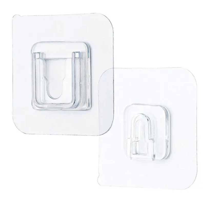 **NET**Reusable Snap Hooks Holder For Wires Punch-free Wall Hooks Kit 10 pairs (20 pcs) / KC22-74/ 2297