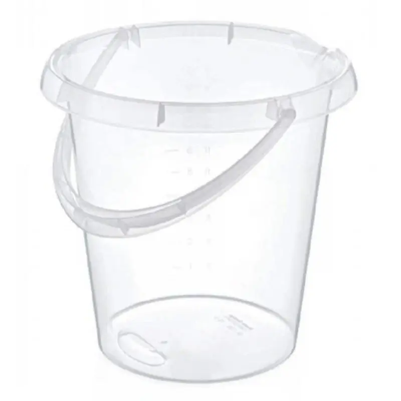 Asude Transparent Cleaning Bucket 14 L