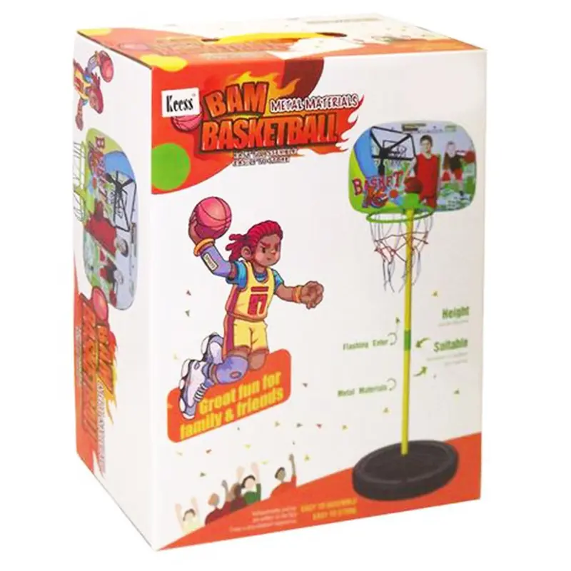 Bam Basketball Metal Materials Game Set